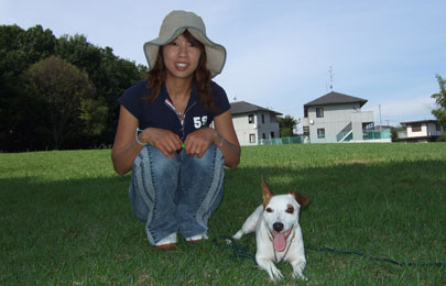 家庭犬しつけ訓練キャピラノ･ドッグ･トレーニングスパくん