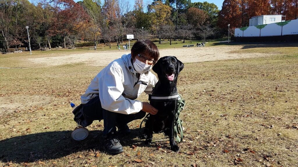 家庭犬しつけ訓練キャピラノ･ドッグ･トレーニングシンバくん